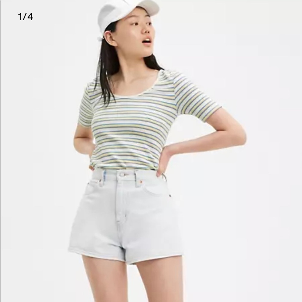 Levi’s | NWT high waist light wash women’s shorts